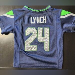 Kids Seattle Seahawks Marshawn Lynch Football Jersey